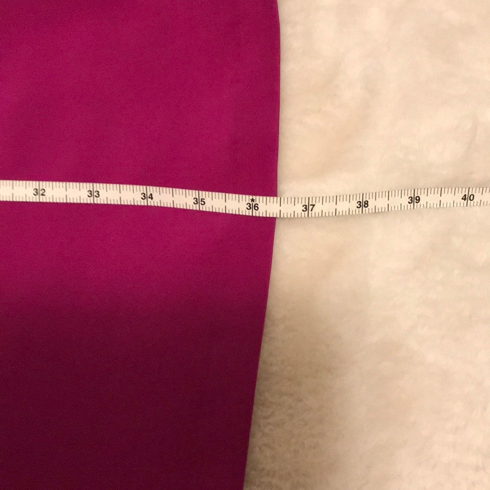 TARA JARMON Fuchsia Silk Dress - Picture 9 of 9